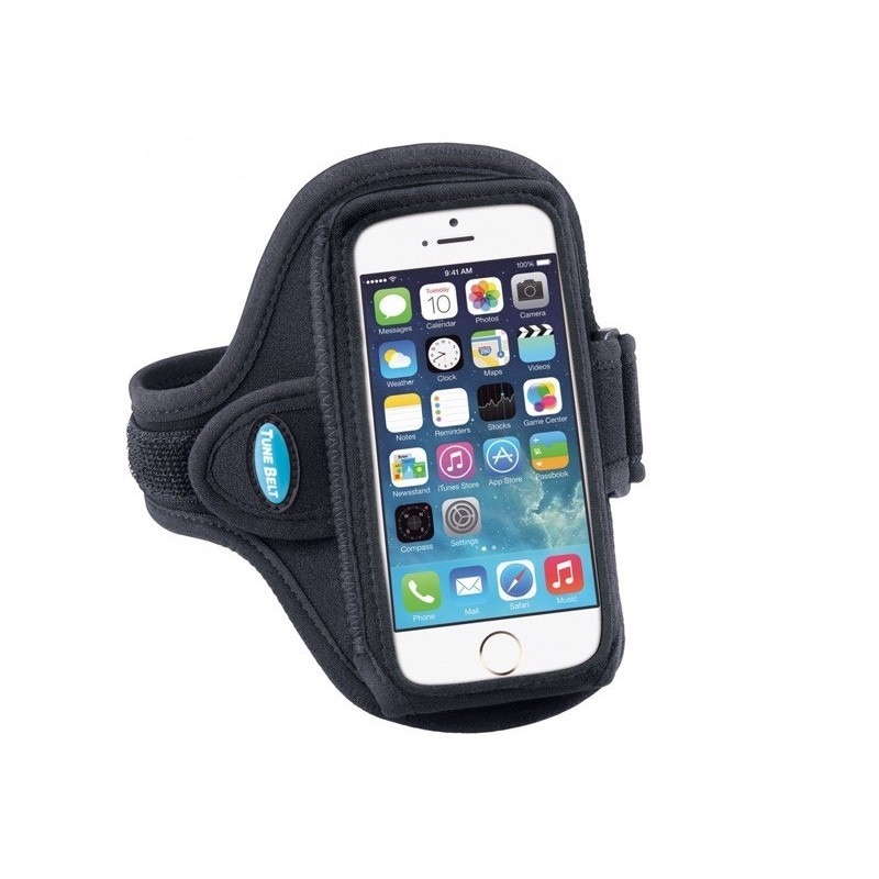 bezig spanning Grondwet Tune Belt Sport armband iPhone 6(S) / 7 / 8 / SE 2020 zwart