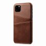 Casecentive Leren Wallet - Cover per iPhone 12 Mini - Marrone sticky