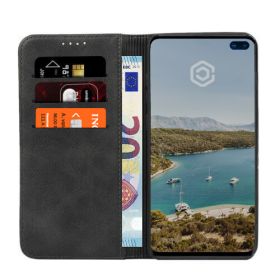 Casecentive Leren Wallet - Cover per Galaxy S10 - Nera